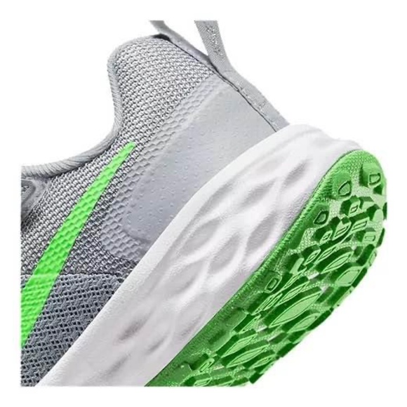 BRAND NEW boy Nike revolution grey velcro shoes size 11 C - Picture 4 of 10